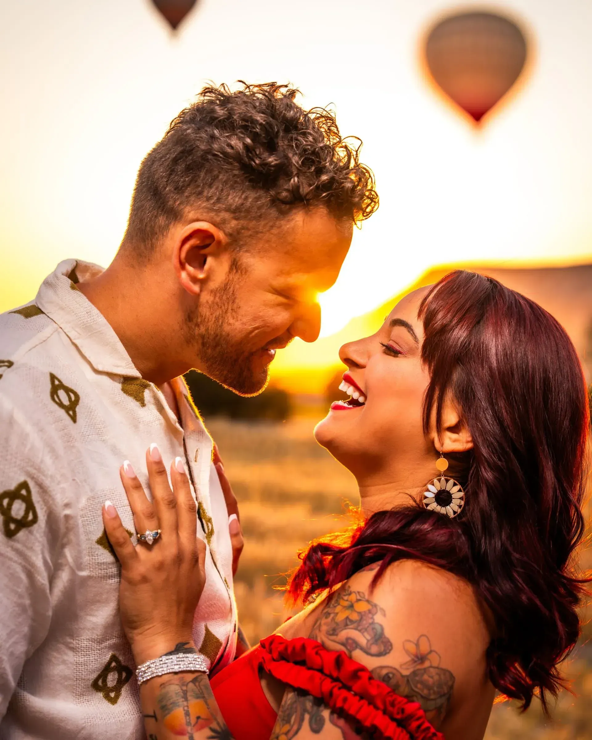 Romantik vadi yürüyüşü